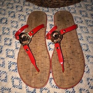 Gently used Michael Kors jelly sandal